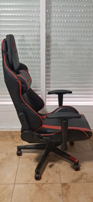 Silla Gaming Tempest Conquer Roja