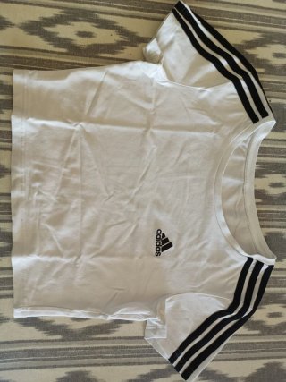 Camiseta Adidas Blanca Mujer