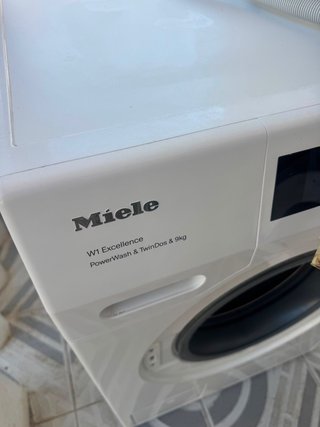 Lavadora Miele W1 Excellence 9kg Avería.