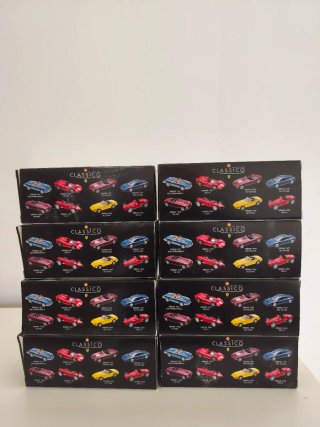 Colección 8 Coches Ferrari Clásicos Shell