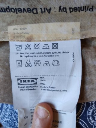 Telar pared Hombre de Vitruvio IKEA