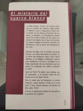 El Misterio del cuervo blanco. Tapa dura
