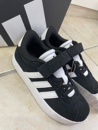 Adidas VL Court nere bimbo 29