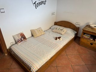 Cama infantil madera maciza hecha a mano