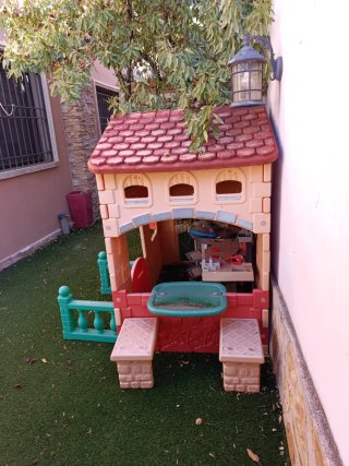 Casa de jardín para niños.