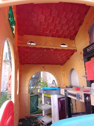 Casa de jardín para niños.