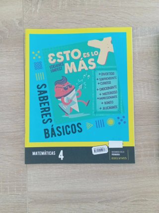 Matemáticas 4, Segundo Ciclo Primaria, Edelvive...