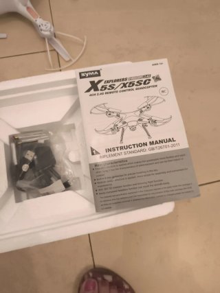 Dron Syma X5SC-1 Cámara 12+