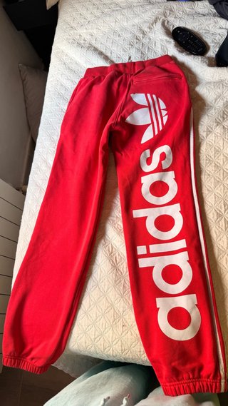 Pantalón chándal Adidas Rojo