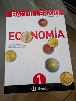 Economía, Bachillerato 1