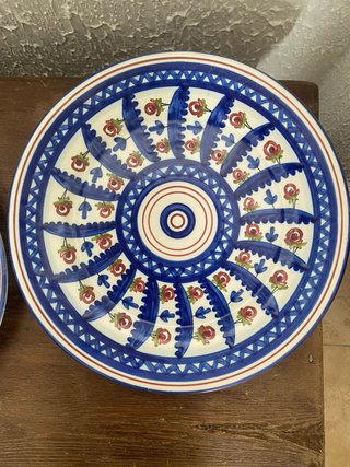 Vajilla de jarra y tazas cerámica árabe Granada