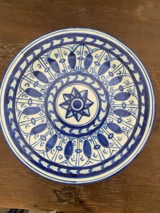 Vajilla de jarra y tazas cerámica árabe Granada