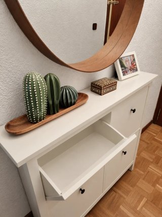 Zapatero Blanco Ikea Hemnes