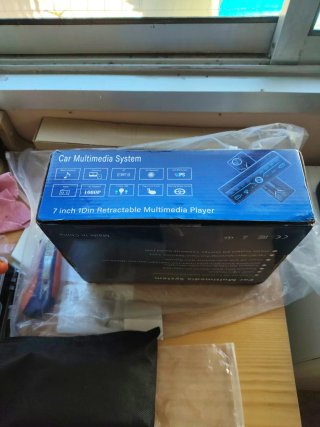Reproductor Multimedia Coche Retráctil con cámara