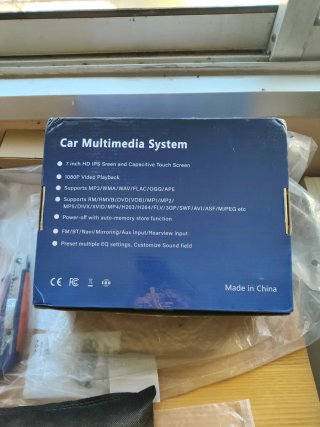 Reproductor Multimedia Coche Retráctil con cámara