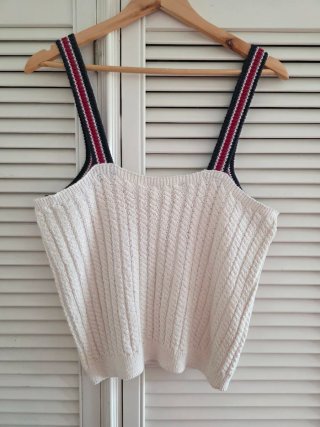 Top de punto trenzado Mango XL 42 44