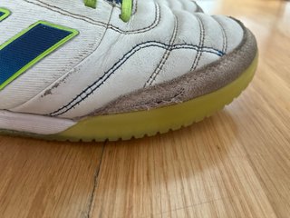 Zapatillas Fútbol Sala Adidas Blancas y Verdes