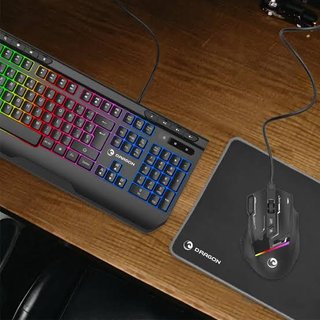 Teclado y Ratón Gaming DRAGON RGB