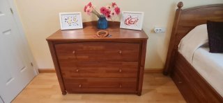 Cama-nido indiv+cajonera madera/PlatjaD'Aro(Gerona