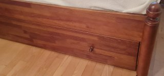 Cama-nido indiv+cajonera madera/PlatjaD'Aro(Gerona