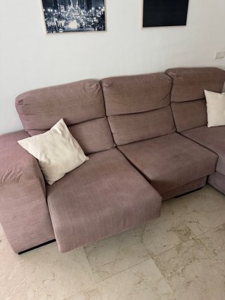 Sofá Chaise Longue Asientos Extensibles