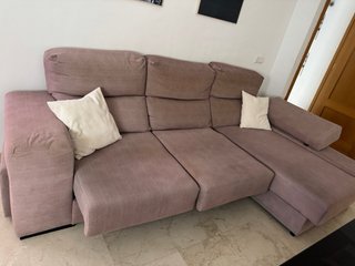 Sofá Chaise Longue Asientos Extensibles