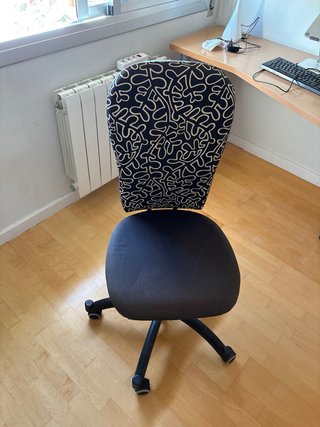 Silla de estudio con ruedas