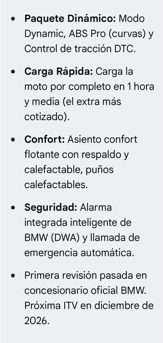 BMW CE 04 para carnet B,cargador rapido,fullextras
