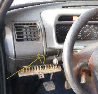 Tapa salpicadero Peugeot 205