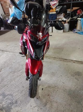 Benelli TRK 251 Roja/Plata (Avería Motor)
