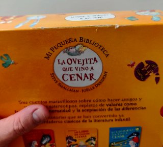 Pack de Libros infantiles ovejita que vino a cenar