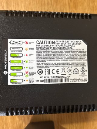 Caricabatterie Motorola IMPRES