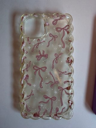 Fundas iPhone Morada y Transparente