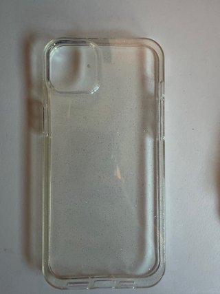 Fundas iPhone Morada y Transparente