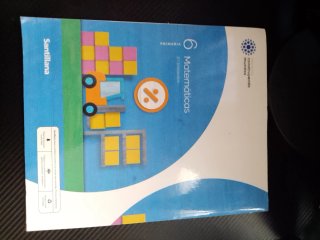 Libro de matemáticas de 6 primaria 2,3 trimestre