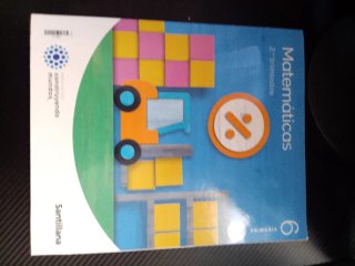Libro de matemáticas de 6 primaria 2,3 trimestre
