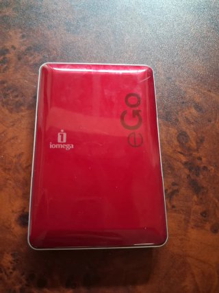 Disco Duro Externo Iomega eGo 500 GB Rojo