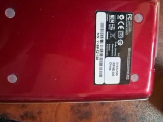 Disco Duro Externo Iomega eGo 500 GB Rojo