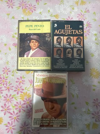 COLECCIÓN DE 75 CASSETTES FLAMENCO Y CANTE ESPAÑOL