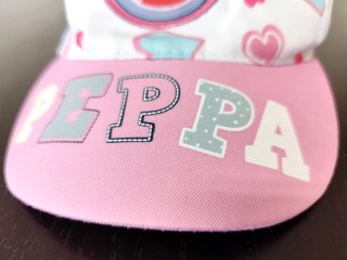 Boné Peppa Menina / Chapéu Peppa Pig (5-8 anos)
