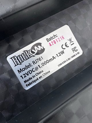 Teclado RockJam RJ761 con soporte y banqueta