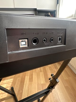 Teclado RockJam RJ761 con soporte y banqueta