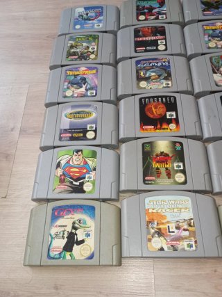 Cada juego  15 € Nintendo 64