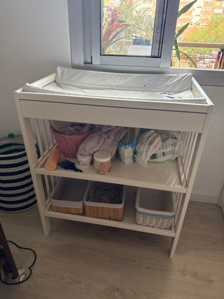 Cambiador Bebé Ikea Blanco