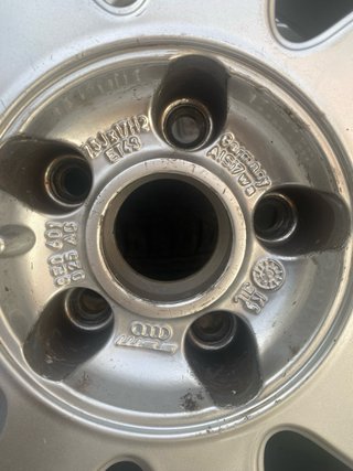Llantas Audi SLine Originales con neumáticos