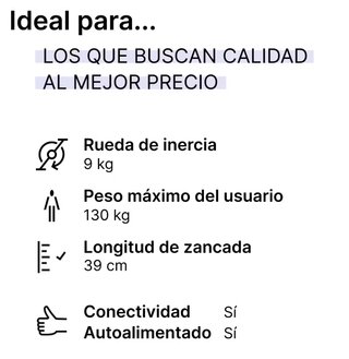 Bicicleta Elíptica EL 540 Conectada