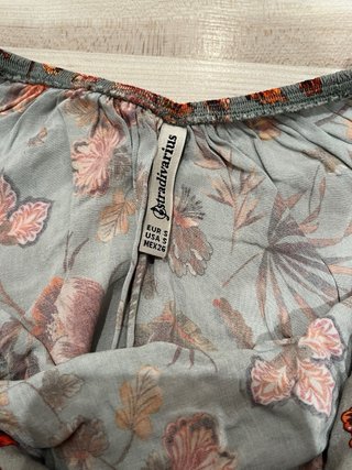 Stradivarius nuevo vestido largo estampado floral