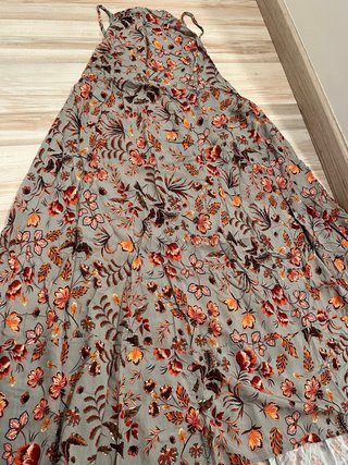 Stradivarius nuevo vestido largo estampado floral
