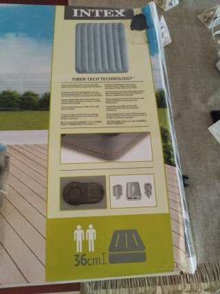 Colchón hinchable Intex Dura-Beam Plus