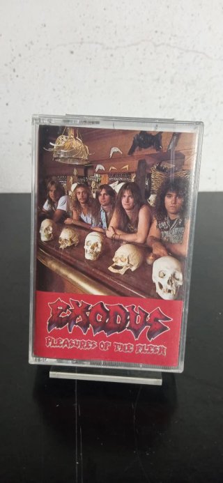 Exodus Pleasures of the Flesh musicassetta